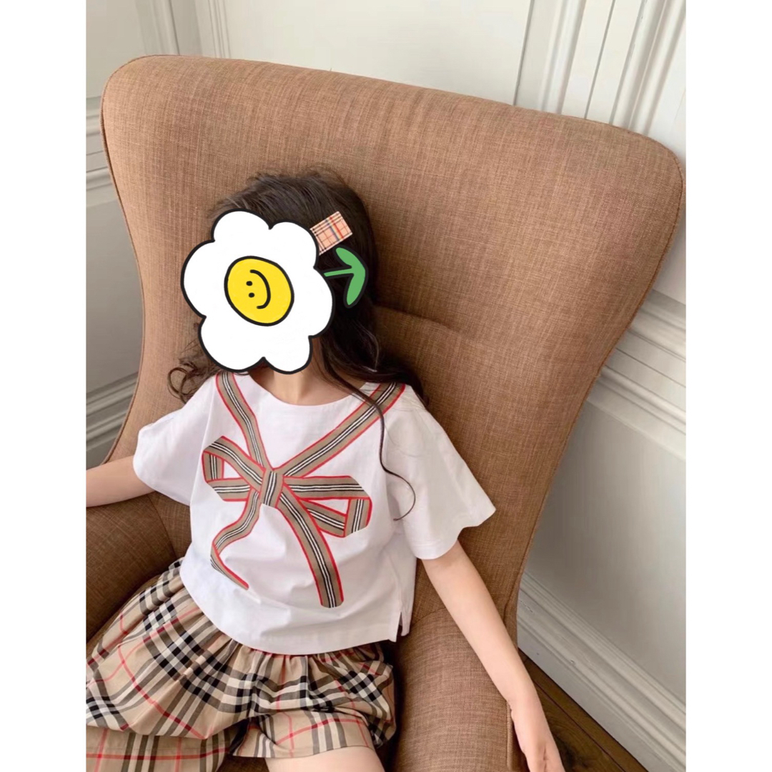 な*な様 BURBERRY バーバリー キッズ 6Y 110 Tシャツ スカート