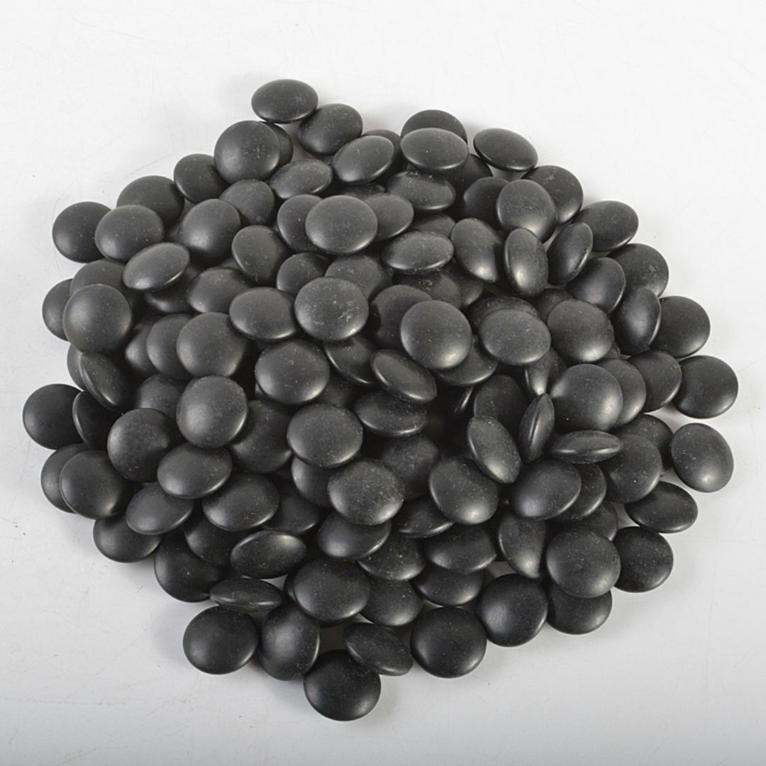 日向本蛤 【時代物 桐製蒔絵碁笥・碁石】本蛤・那智黒等 35号