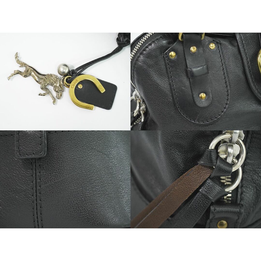 Chloe - 本物 クロエ Chloe ケララ ハンドバッグ レザー ブラック