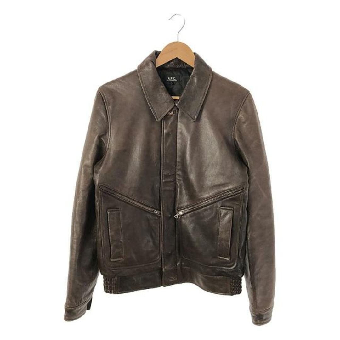 A.P.C - A.P.C. / アーペーセー | ラムレザー 裏地キルティング