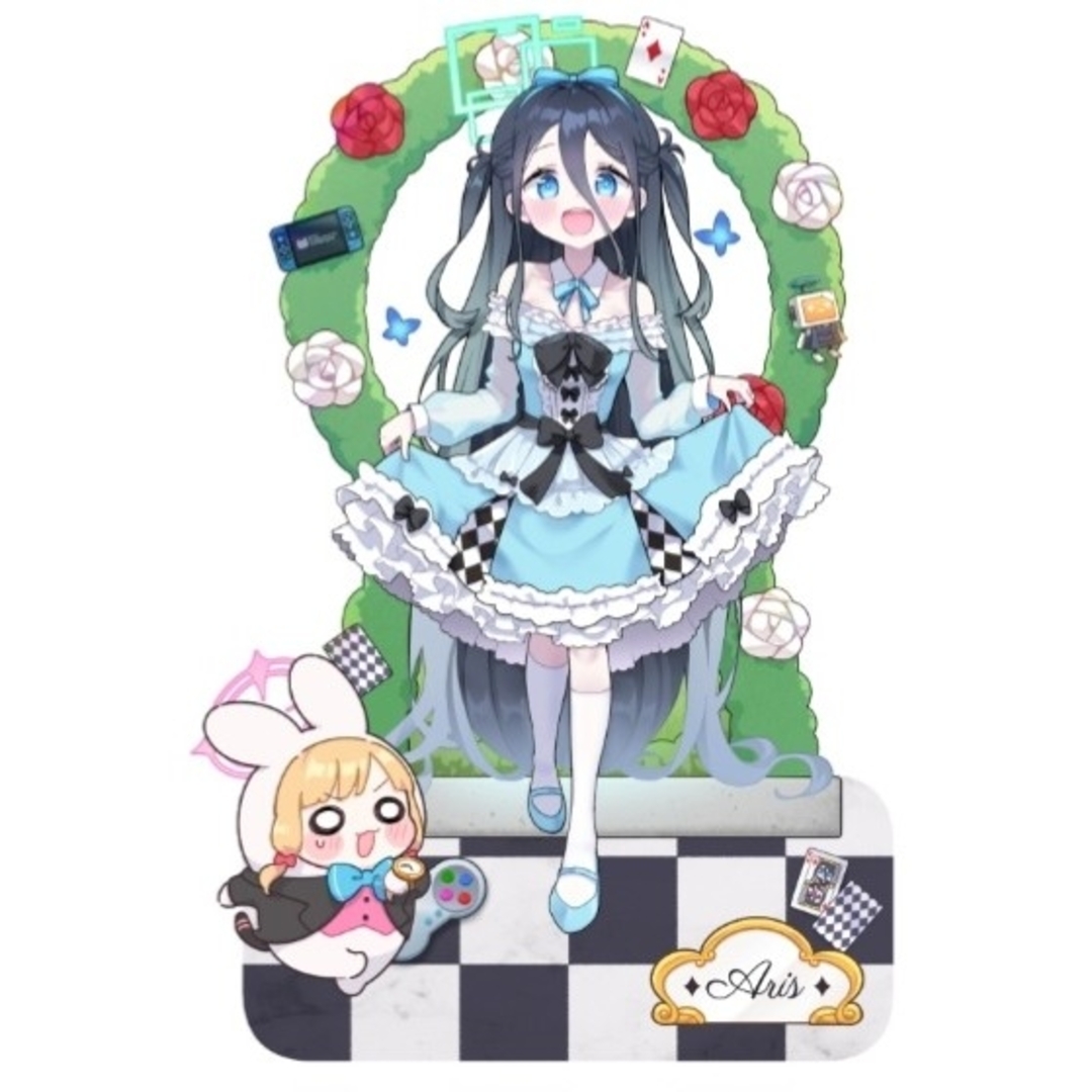 韓国コミケ】ブルーアーカイブ アリス（アリスVer）ジオラマアクスタの