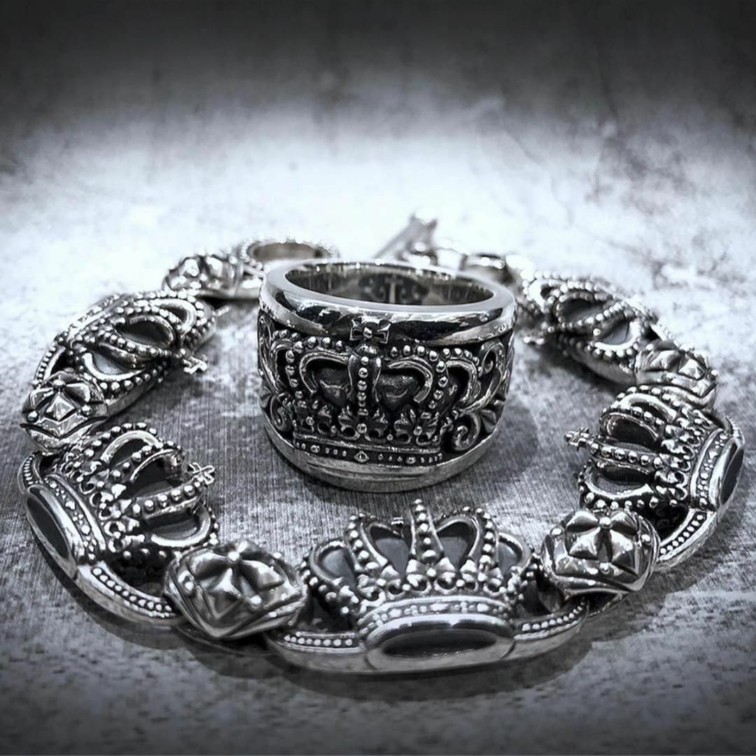 Justin Davis - 定価15.4万☆Justin Davis クラウンブレスレット（S