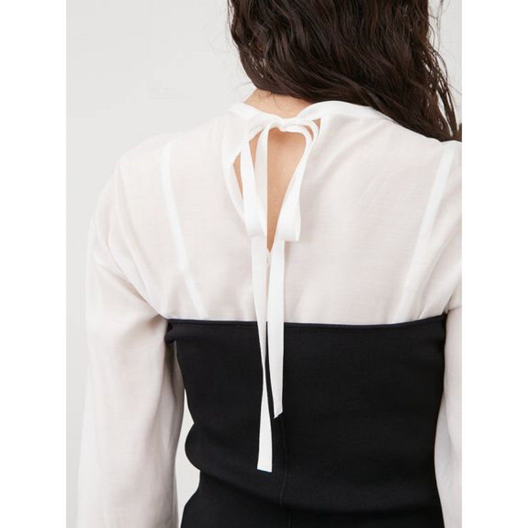 Mila Owen - 新品 milaowen ミラオーウェン シアーブラウスニットベア