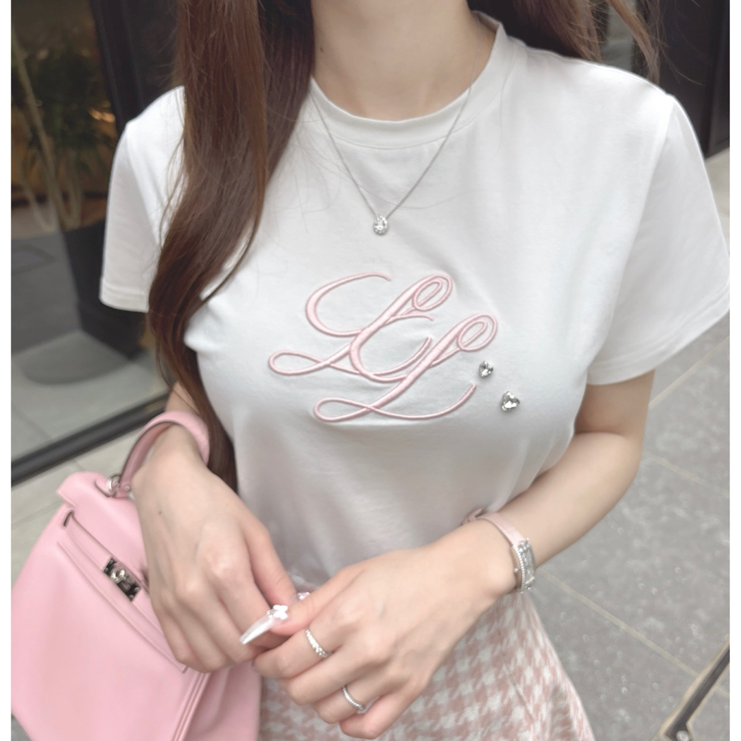 Darich - 新品 ルミニョン Lumignon LL heart bijou T ピンクの通販 by