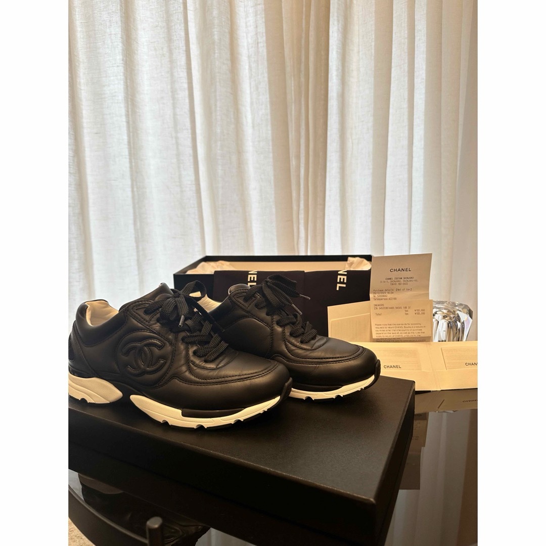 CHANEL - 新宿伊勢丹購入！新品未使用 シャネルスニーカー G45333