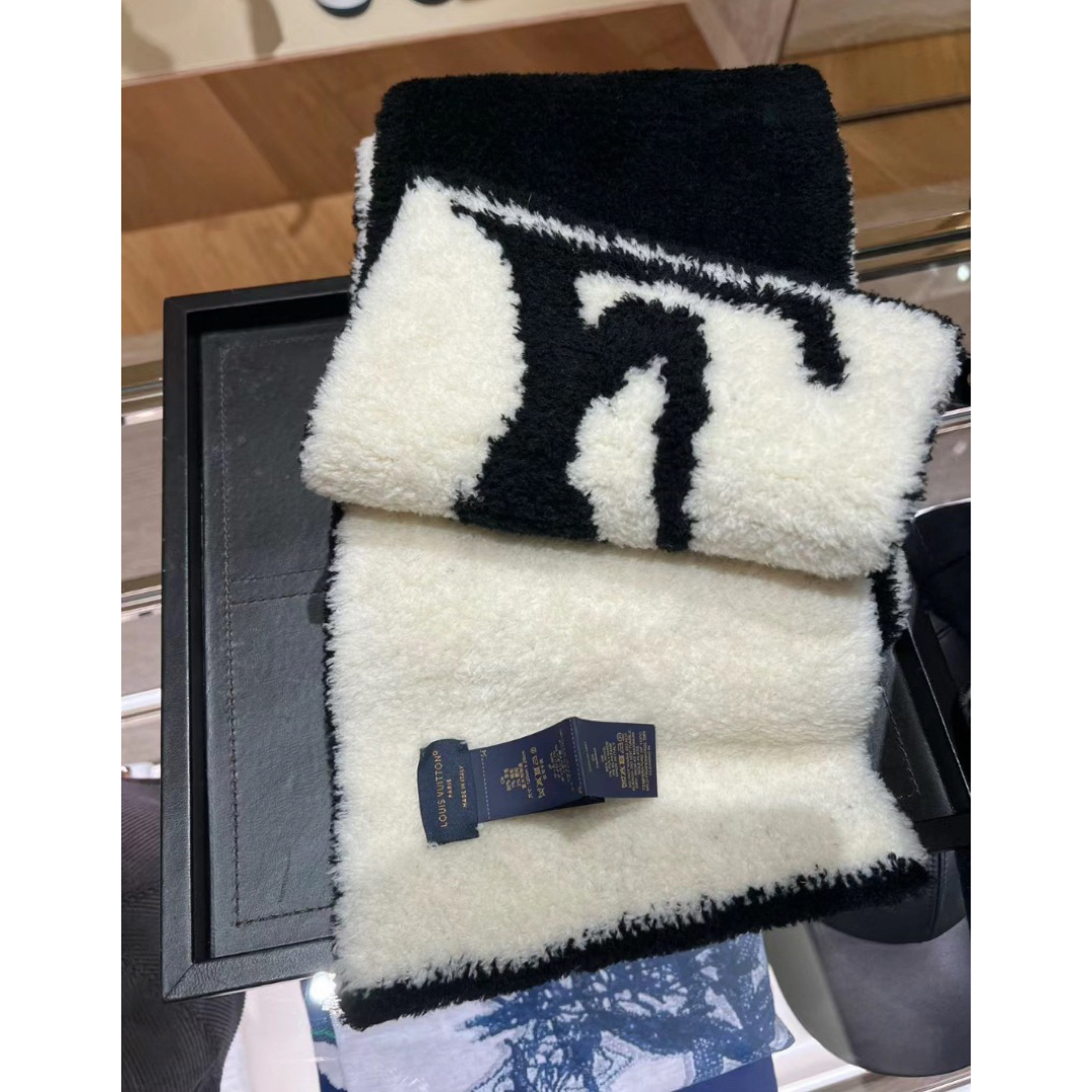 LOUIS VUITTON - LVルイヴィトンM79399ウールマフラーcomfyコンフィー