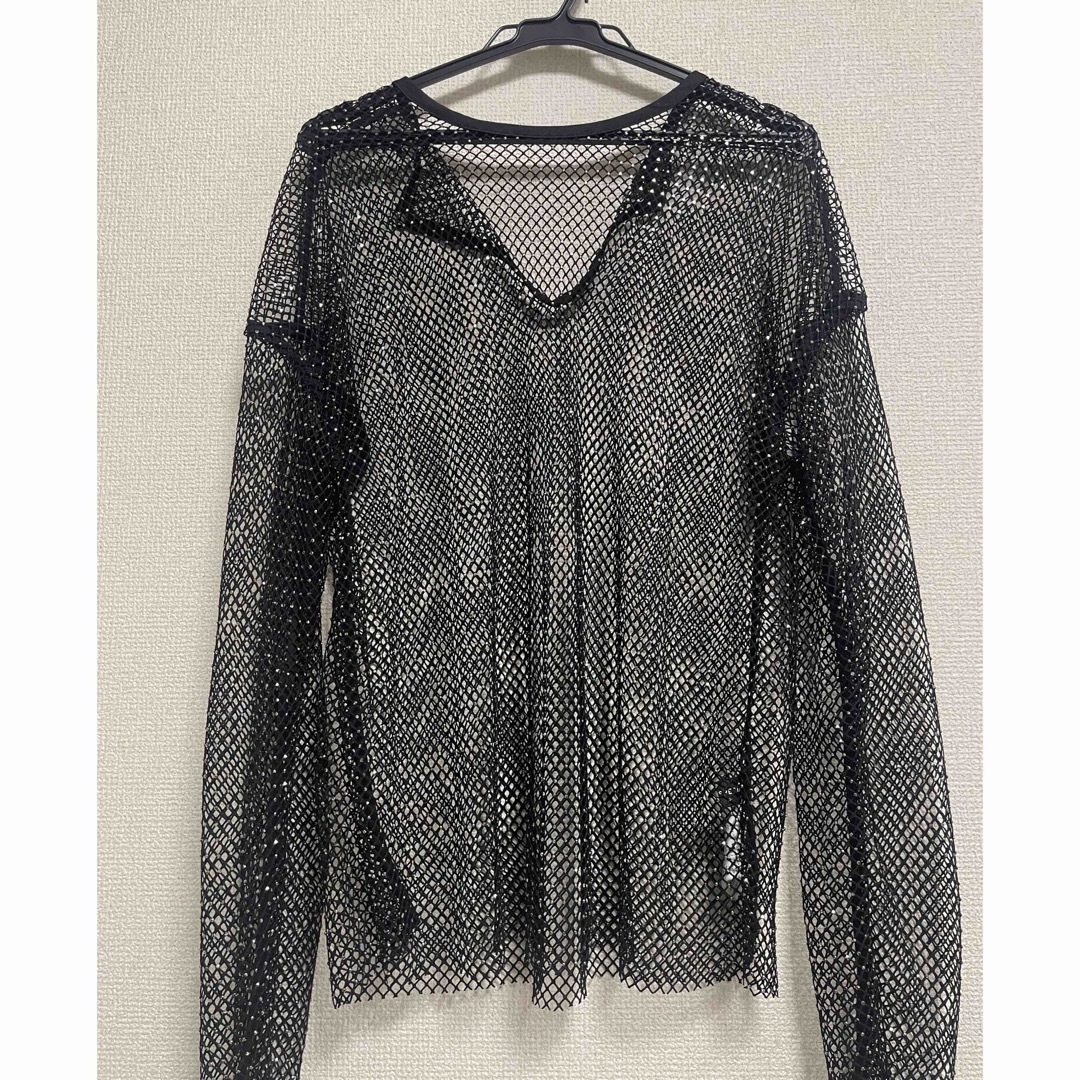 MAISON SPECIAL - メゾンスペシャル クリスタルメッシュトップスの通販