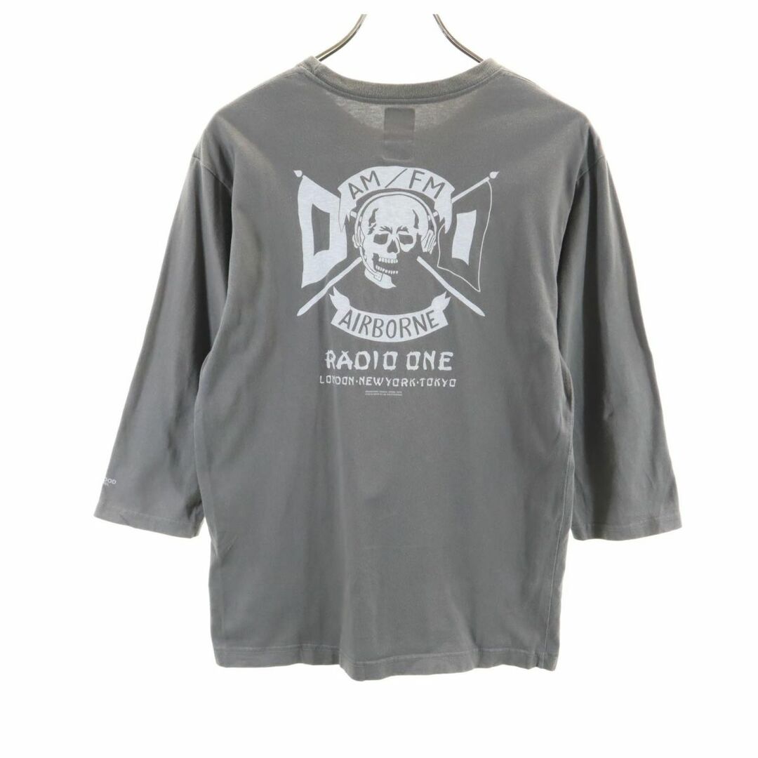 NEIGHBORHOOD - ネイバーフッド 日本製 7分袖 Tシャツ 2 グレー系