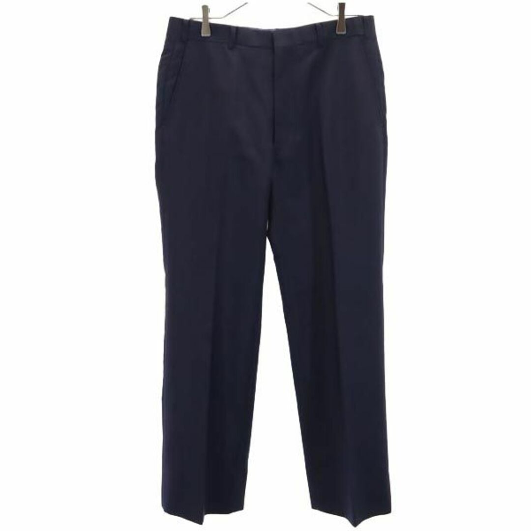 BURBERRY - バーバリーズ 90s ウール スラックスパンツ 79 ネイビー