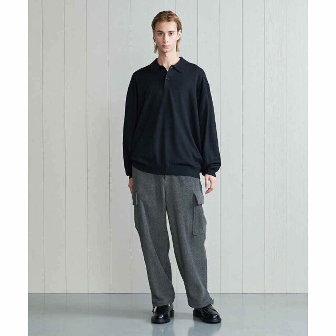 H BEAUTY&YOUTH フリースカーゴパンツ グレー スウェット M BEAUTY&YOUTH UNITED ARROWS - 【DK.GRAY】【S】<H>フリース M65