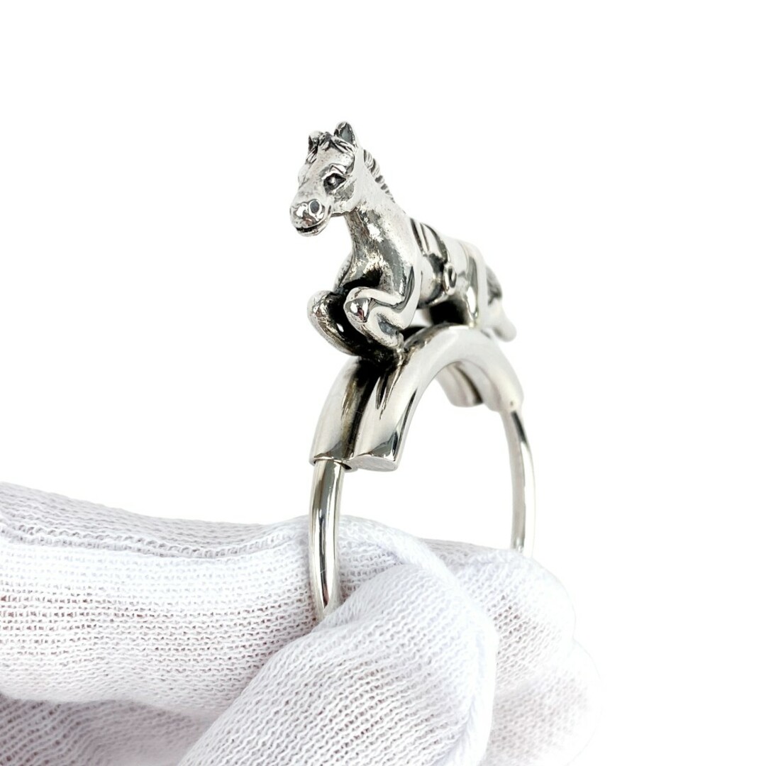 HERMES - □美品□ エルメス キーリング ホース モチーフ 馬 鍵