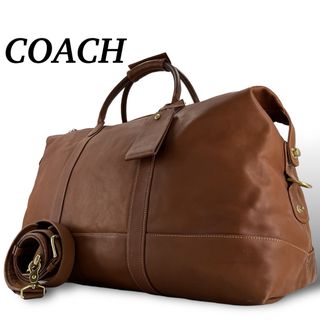 COACH - オールドコーチ 2way ボストンバッグ ドイツホック 大容量