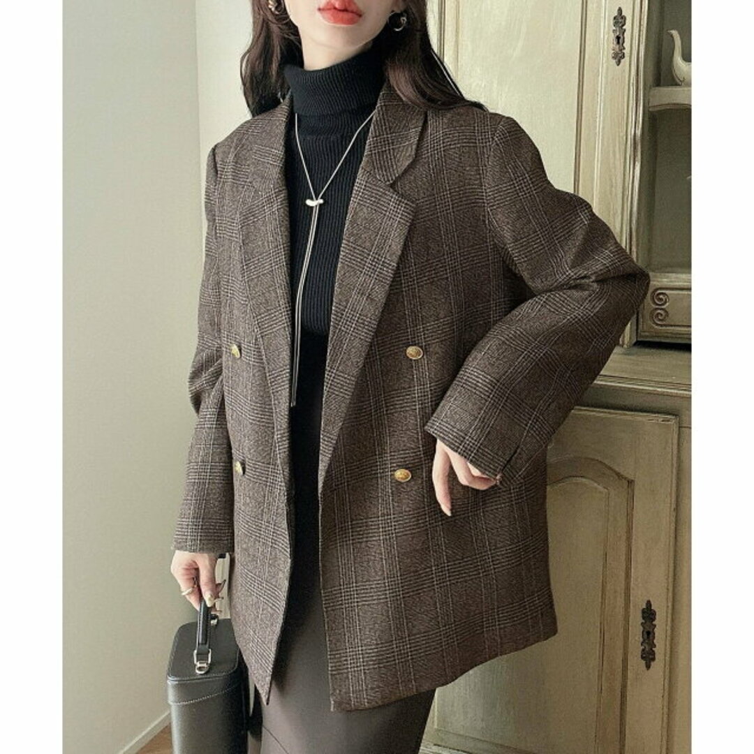 JUNOAH - 【ブラウン】Meiru 選べるテーラードジャケットの通販 by