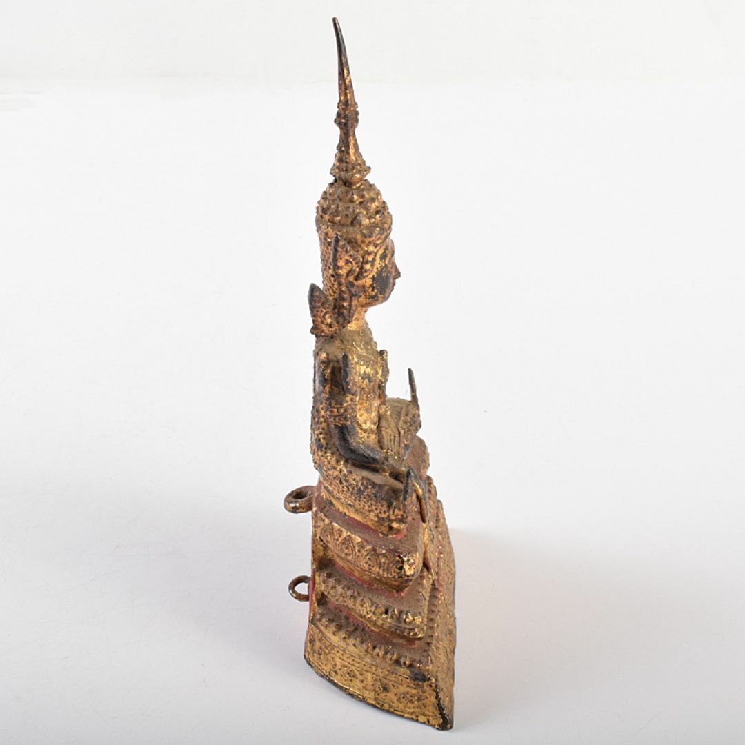 仏教美術 古銅 ヴィシュヌ神像 チベット仏 仏像 置物 V R9035 東京国立