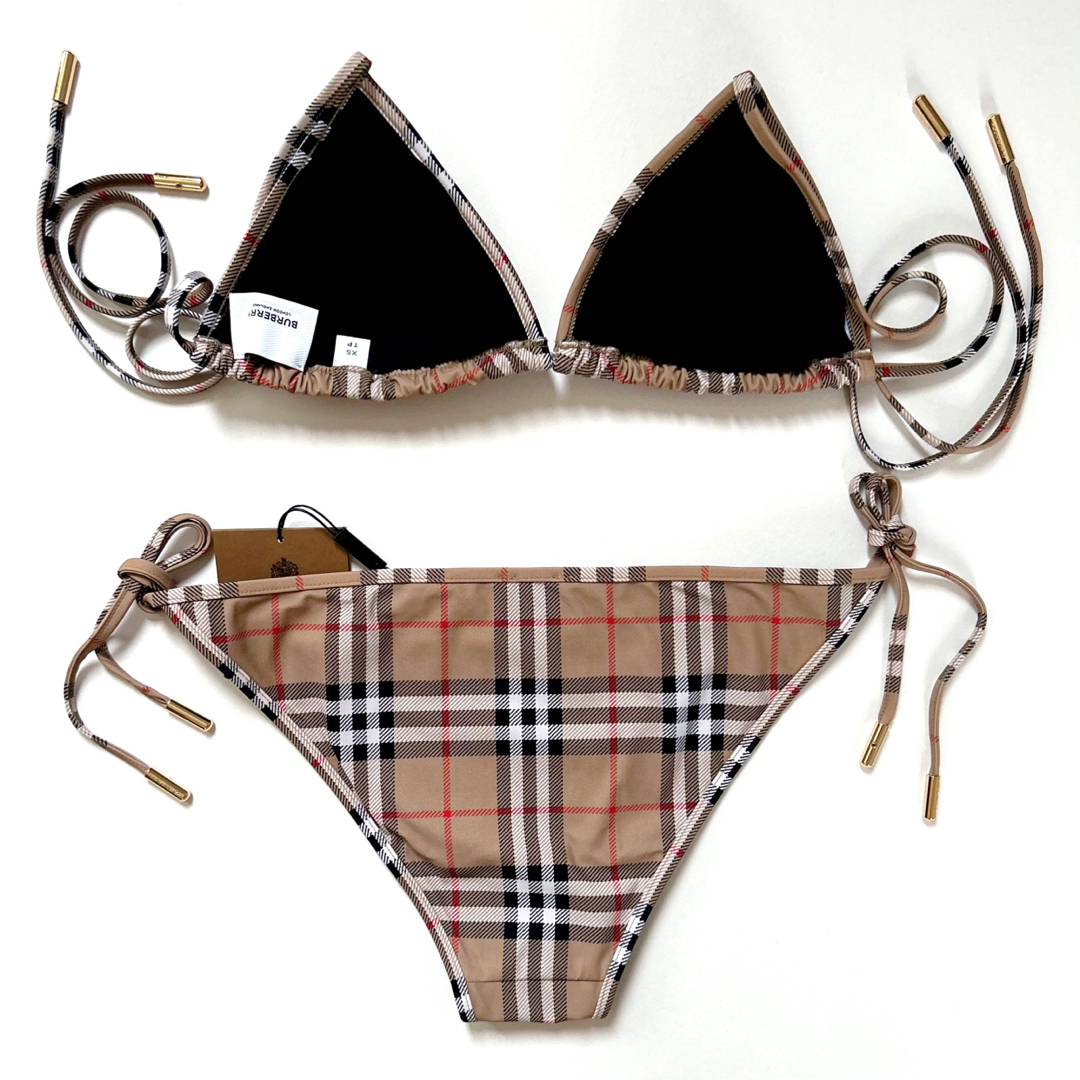 BURBERRY - 新品 BURBERRY バーバリー チェック ビキニ 水着 スイム