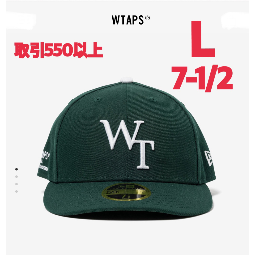 W)taps - WTAPS NEW ERA 59FIFTY LOW PROFILE グリーン Lの通販 by