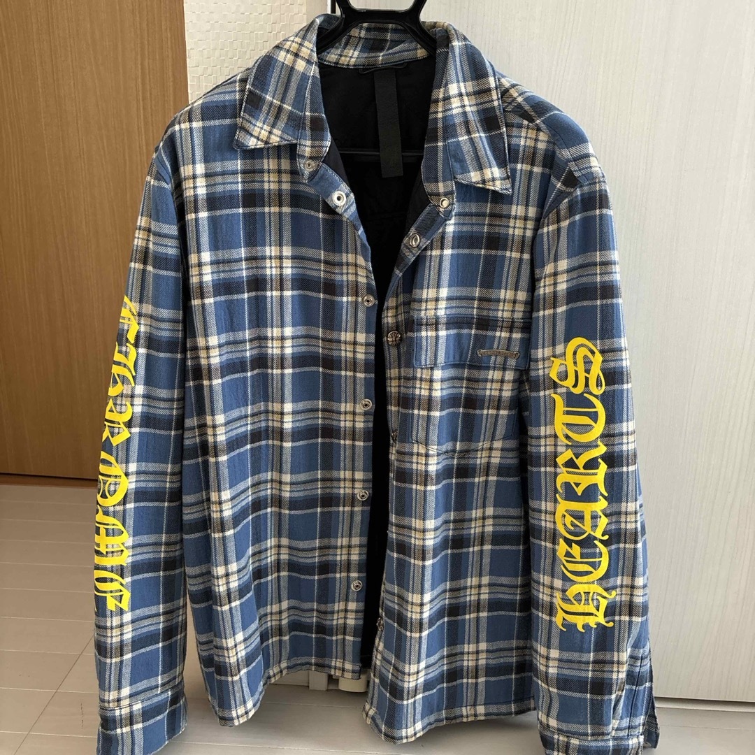 Chrome Hearts - L クロムハーツ チェック ジャケットの通販 by ヨシキ