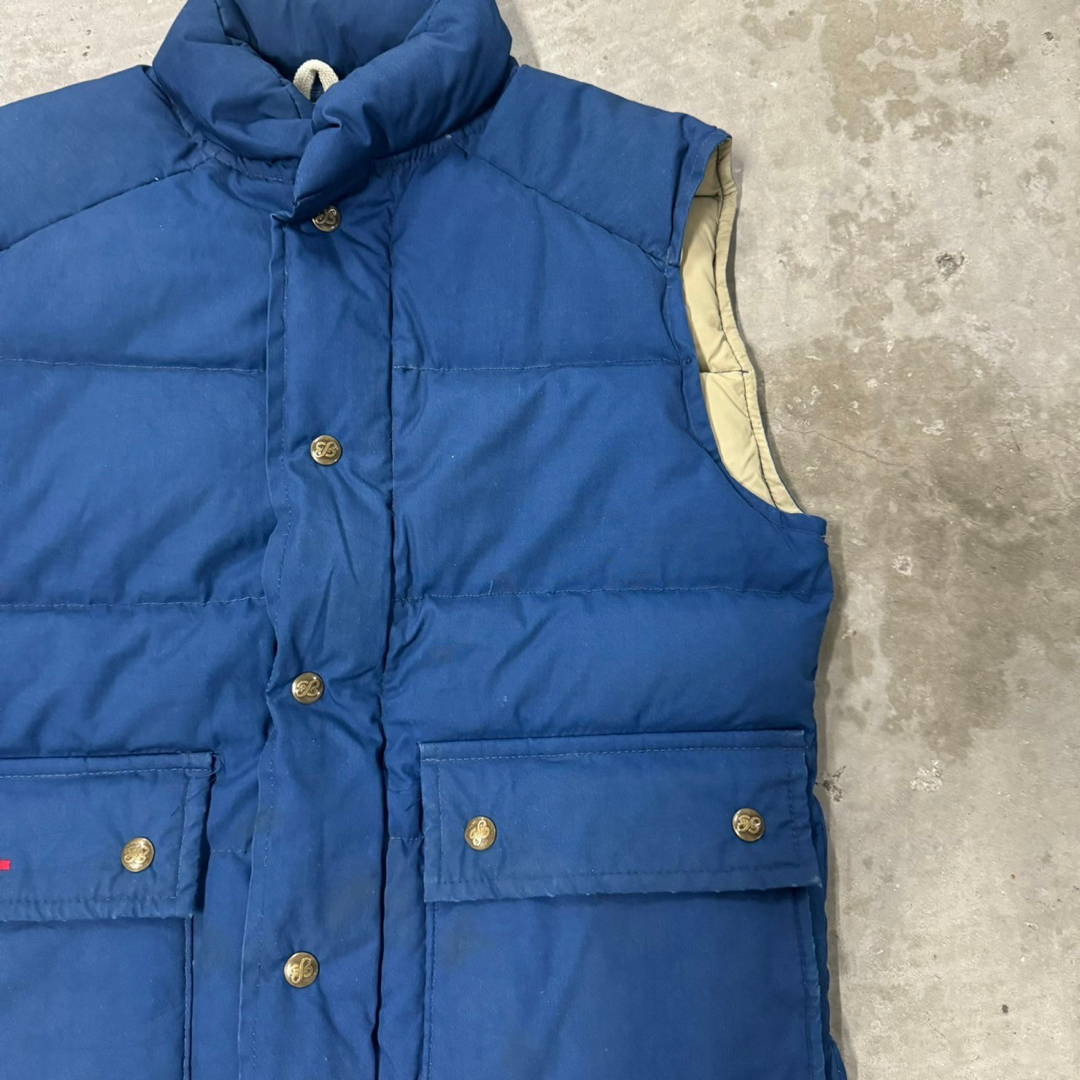 Eddie Bauer - 80s Eddie Bauer ダウンベスト 黒タグ ヴィンテージ