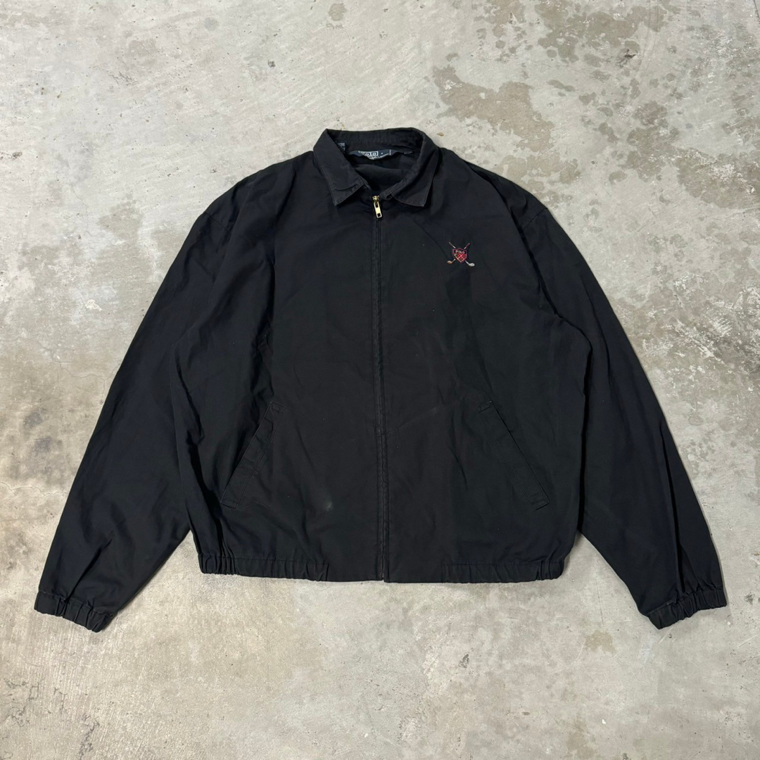 POLO RALPH LAUREN - 希少なブラック 90s Ralph Lauren スウィング