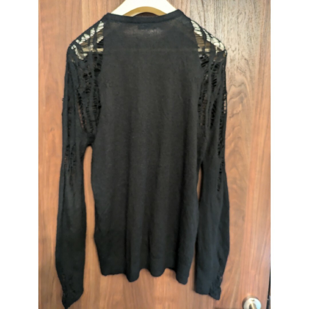 DIOR HOMME - エディ期 DIOR HOMME 透かし編み カシミヤ ニットの通販