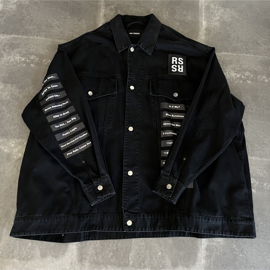 RAF SIMONS - 18SS RAF SIMONS 権力の美学 デニムジャケットの通販 by
