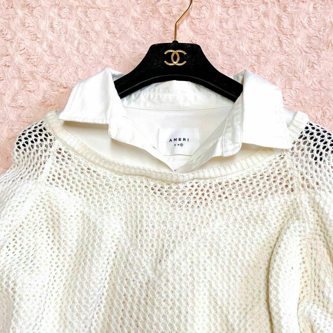 Ameri VINTAGE - 美品 アメリ ドッキングニット セーター シャツ
