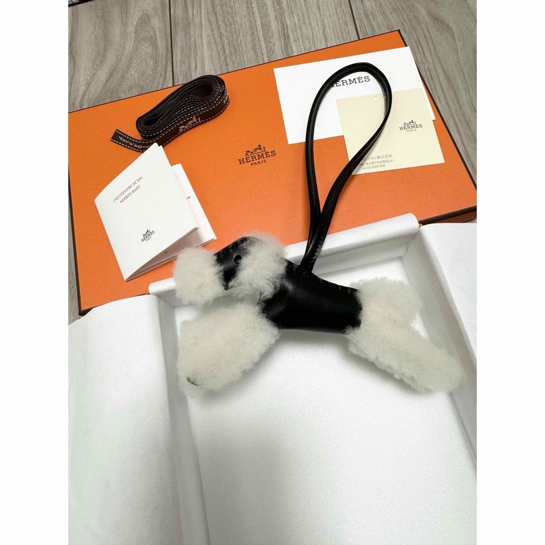 HERMES - 新品 エルメス バディチャーム 黒の通販 by のぞみ｜エルメス