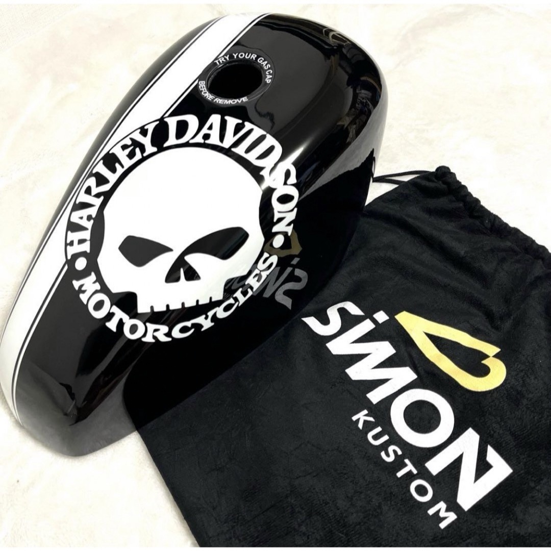 Harley Davidson - 【新品】サイモンカスタム社製タンクカバーXL883N