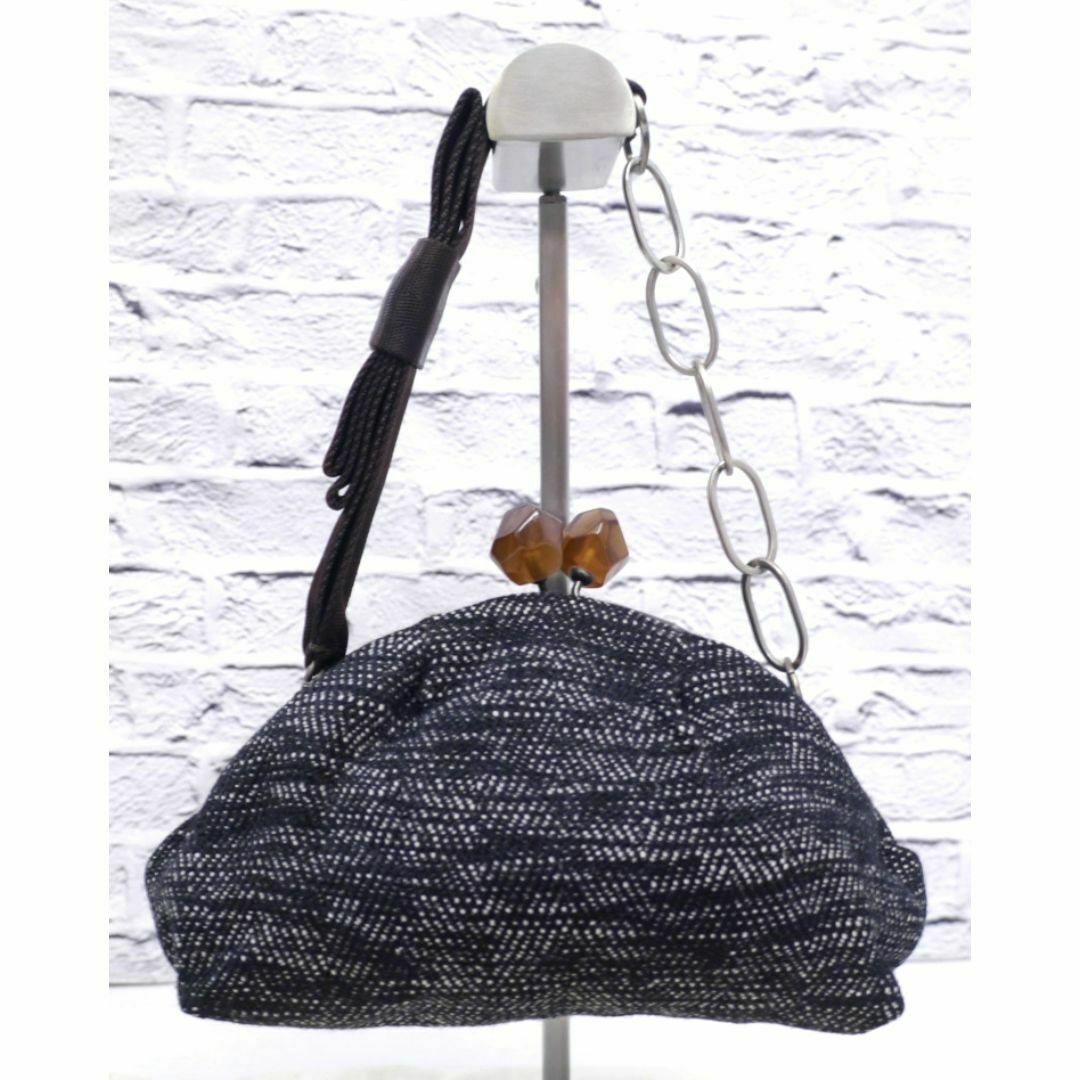 Marniマルニワンハンドルバックビジュークラッチ