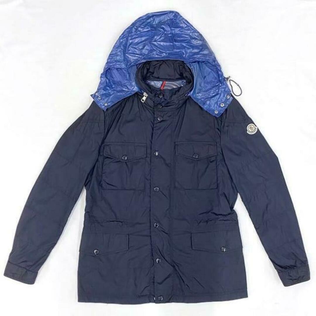 MONCLER - モンクレール ウィンドブレーカー ネイビー クリーニング