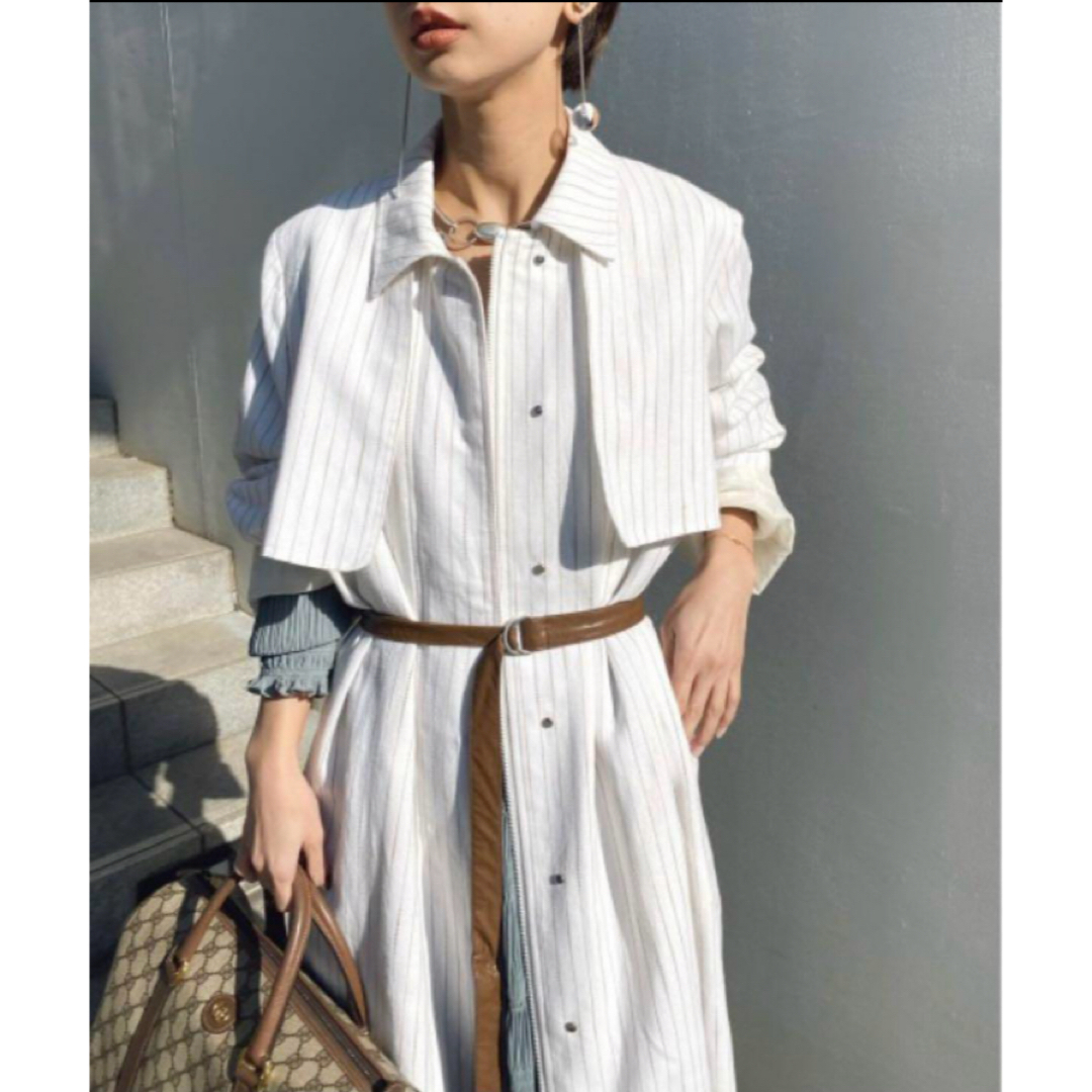 Ameri VINTAGE - Ameri アメリ／LINEY SOUTIEN COLLAR COATの通販 by