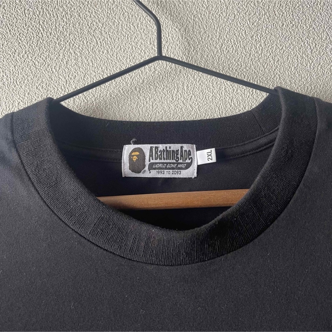 A BATHING APE - A BATHING APE ロングTシャツロンT 長袖 2XL 刺繍