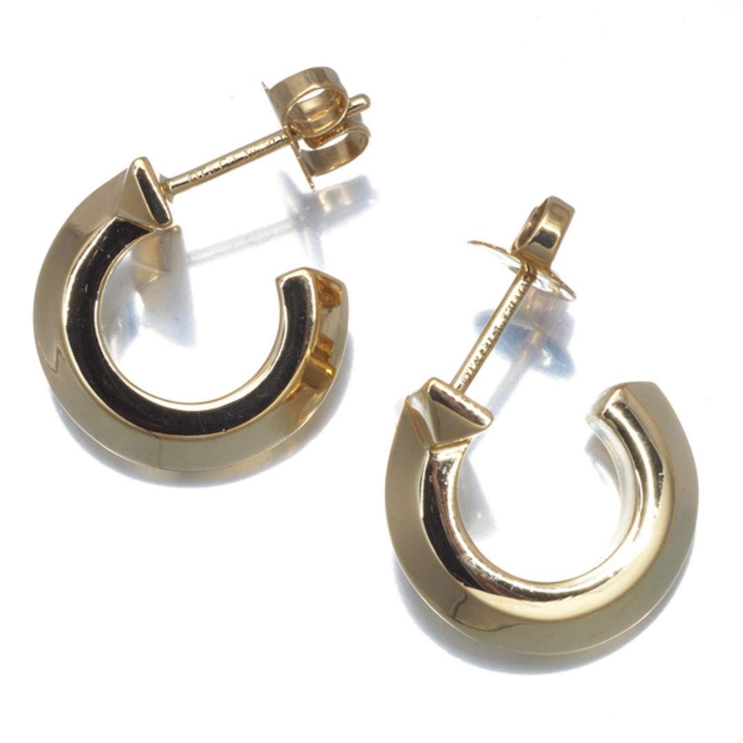 Tiffany & Co. - ティファニー ピアス Tワン フープ K18YG の通販 by