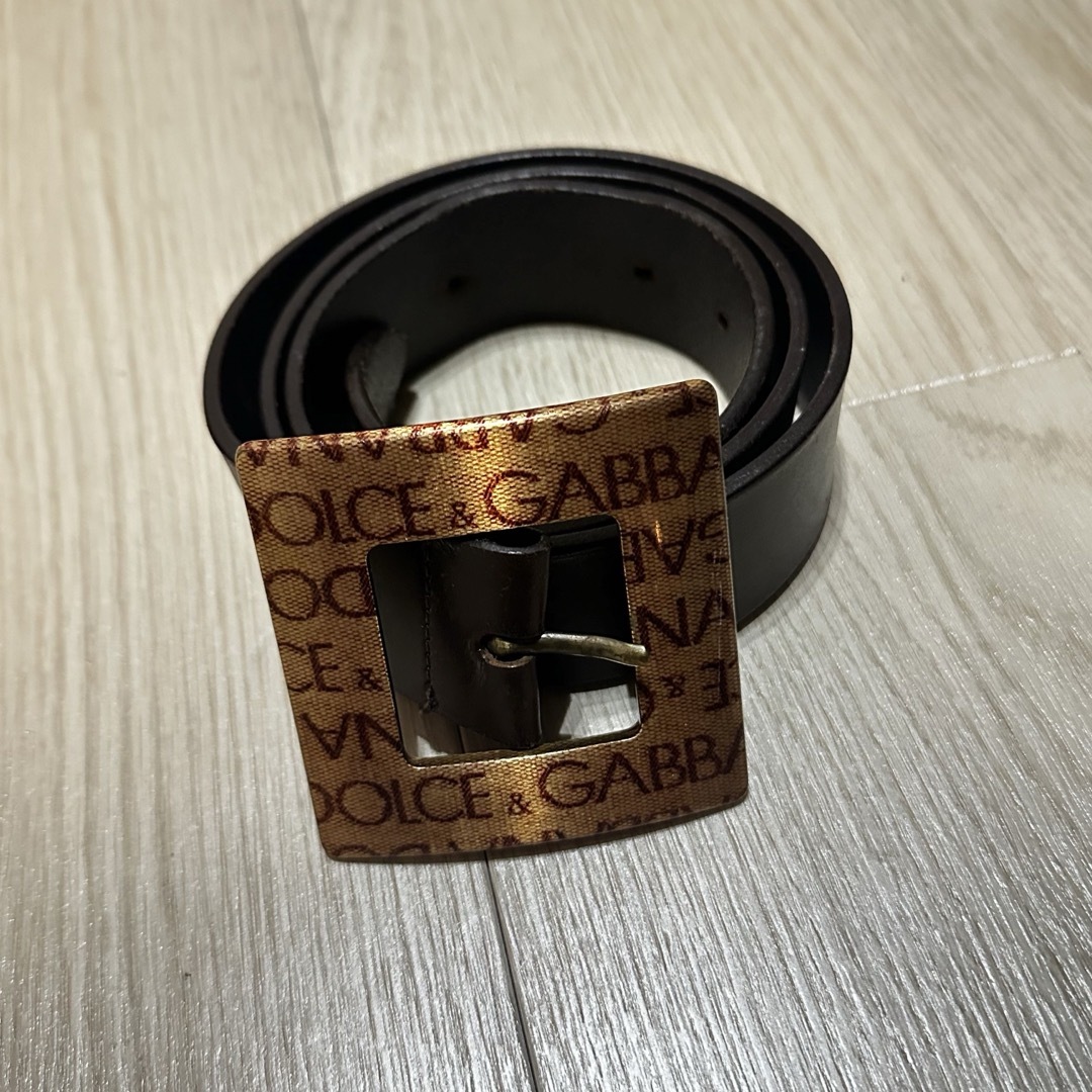 DOLCE&GABBANA - DOLCE&GABBANA ドルガバ 本革 ベルトの通販 by