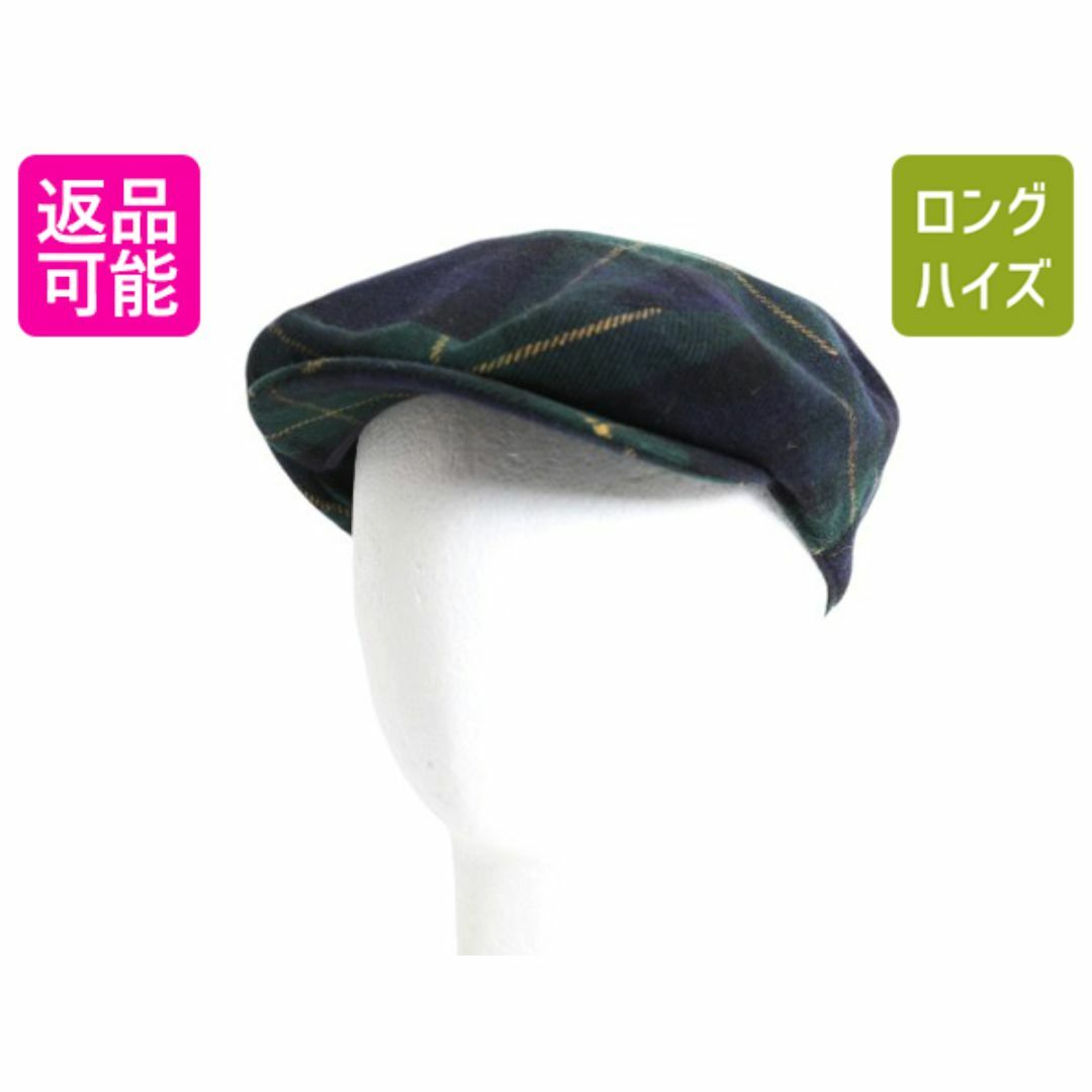 Ralph Lauren - イタリア製 90s ラルフローレン ハンチング キャップ