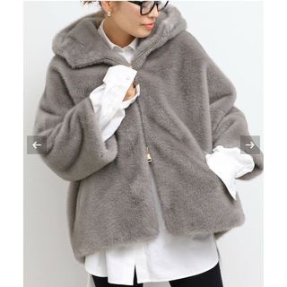 DEUXIEME CLASSE - 定価8万円 MY WHITE 別注 ファーコートの通販 by