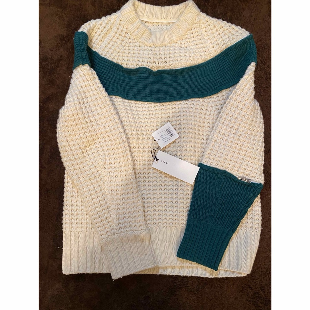 sacai - sacai 19AW zip attachment knitの通販 by ひらもん｜サカイ