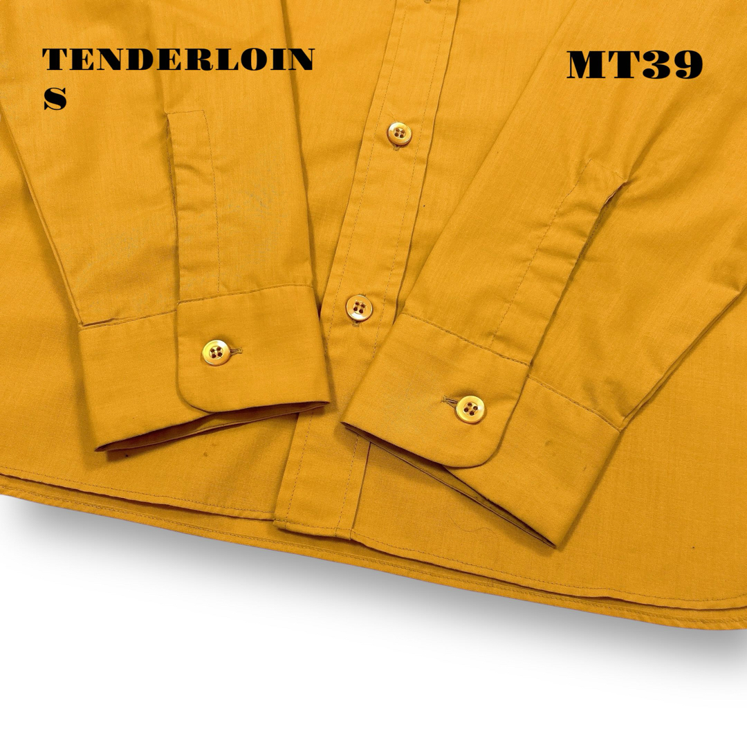 TENDERLOIN - ☆限定出品☆ TENDERLOIN 長袖 シャツ マスタード