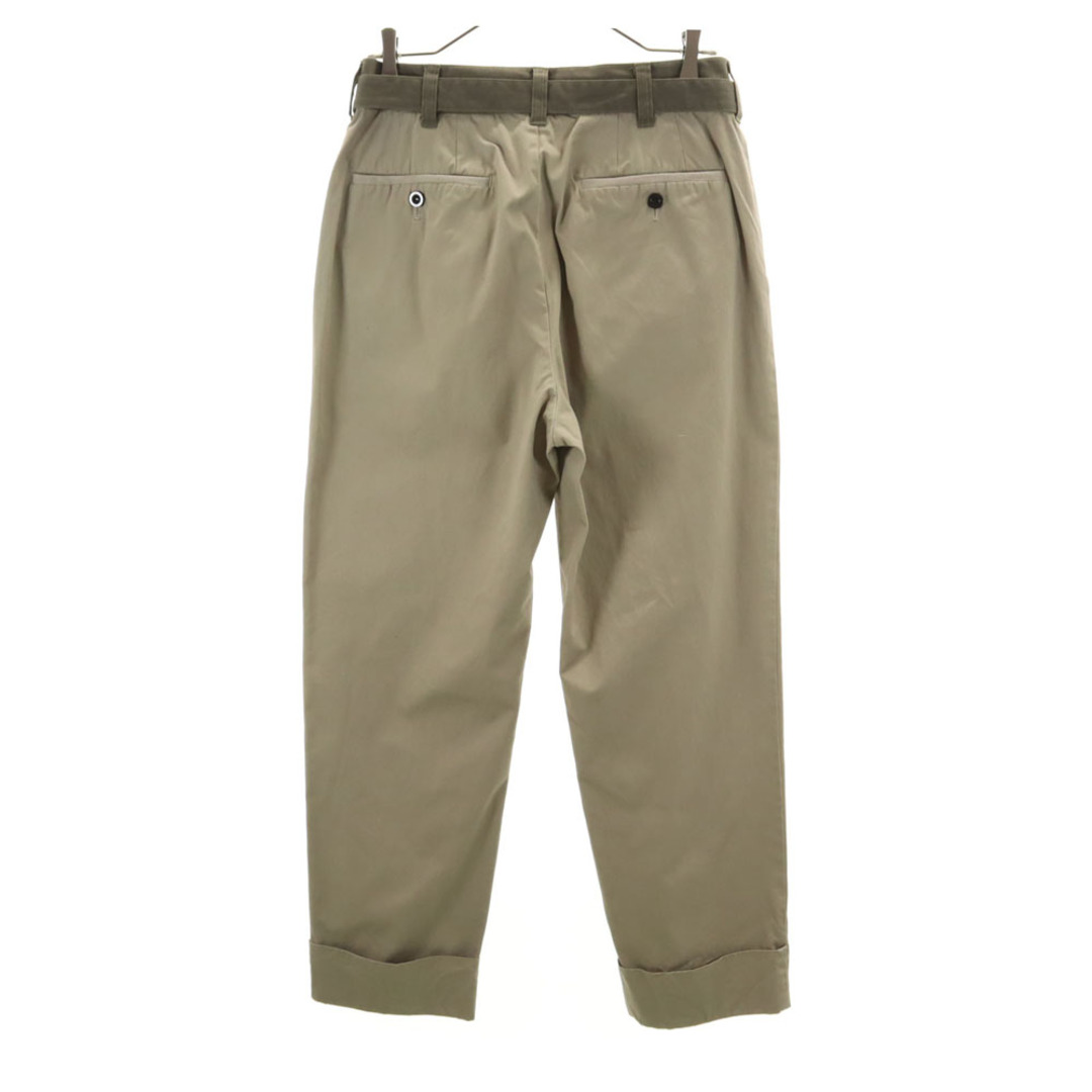 sacai - サカイ 23SS 日本製 ウールブレンド 23-02978M ベルテッド