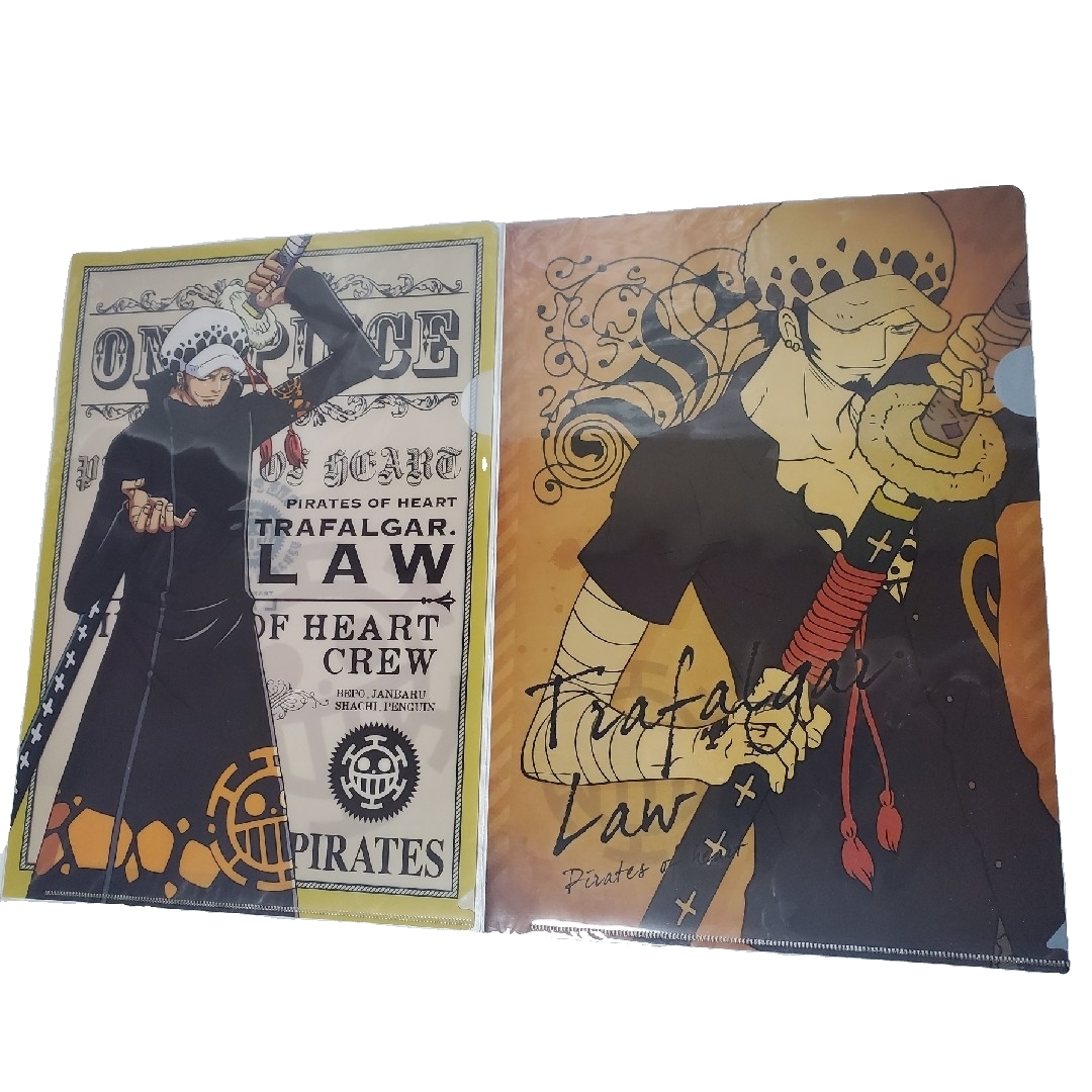 ONE PIECE - ONE PIECE トラファルガー・ロー クリアファイル セット未