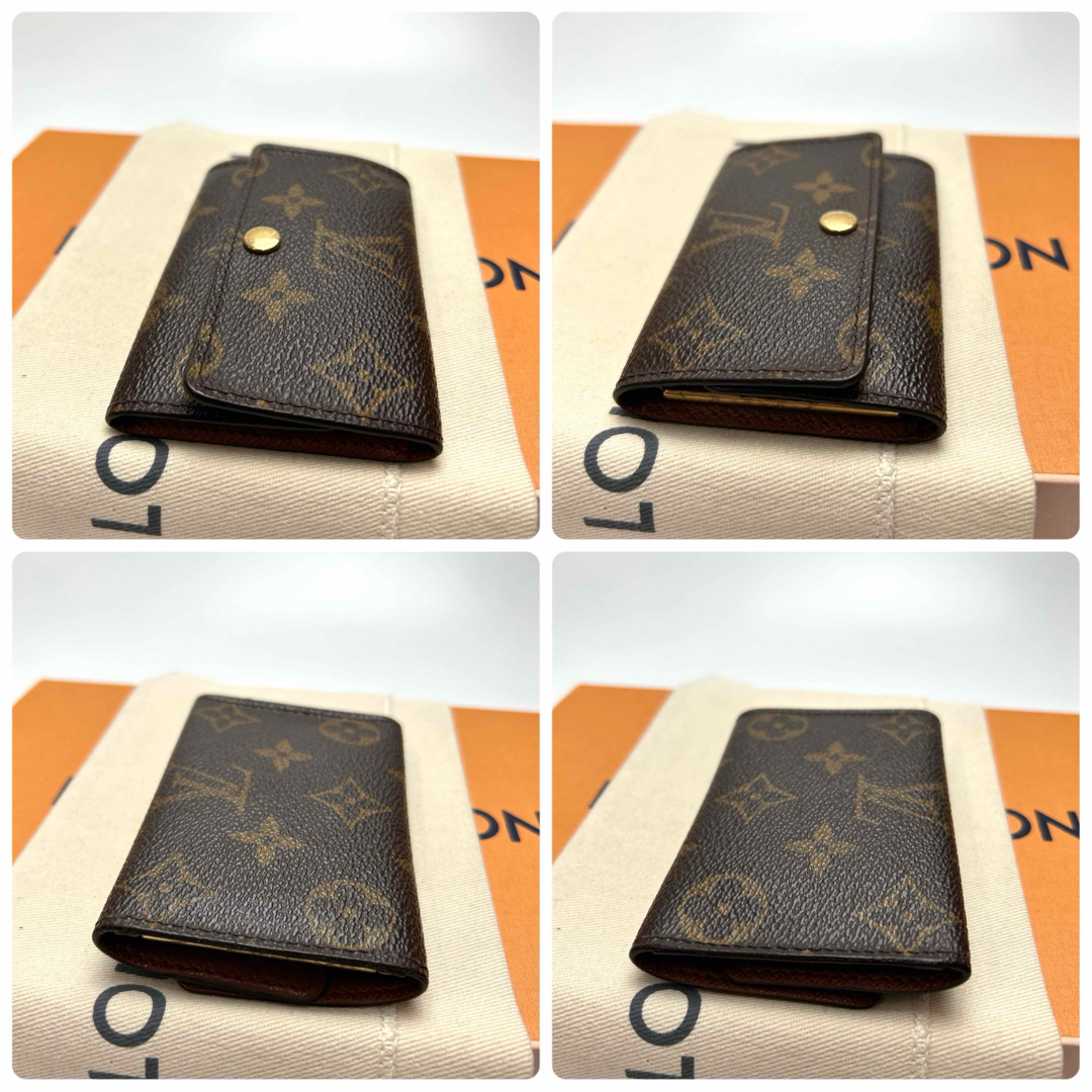 LOUIS VUITTON - 鑑定済 ルイヴィトン モノグラム 定番 キーケース6連