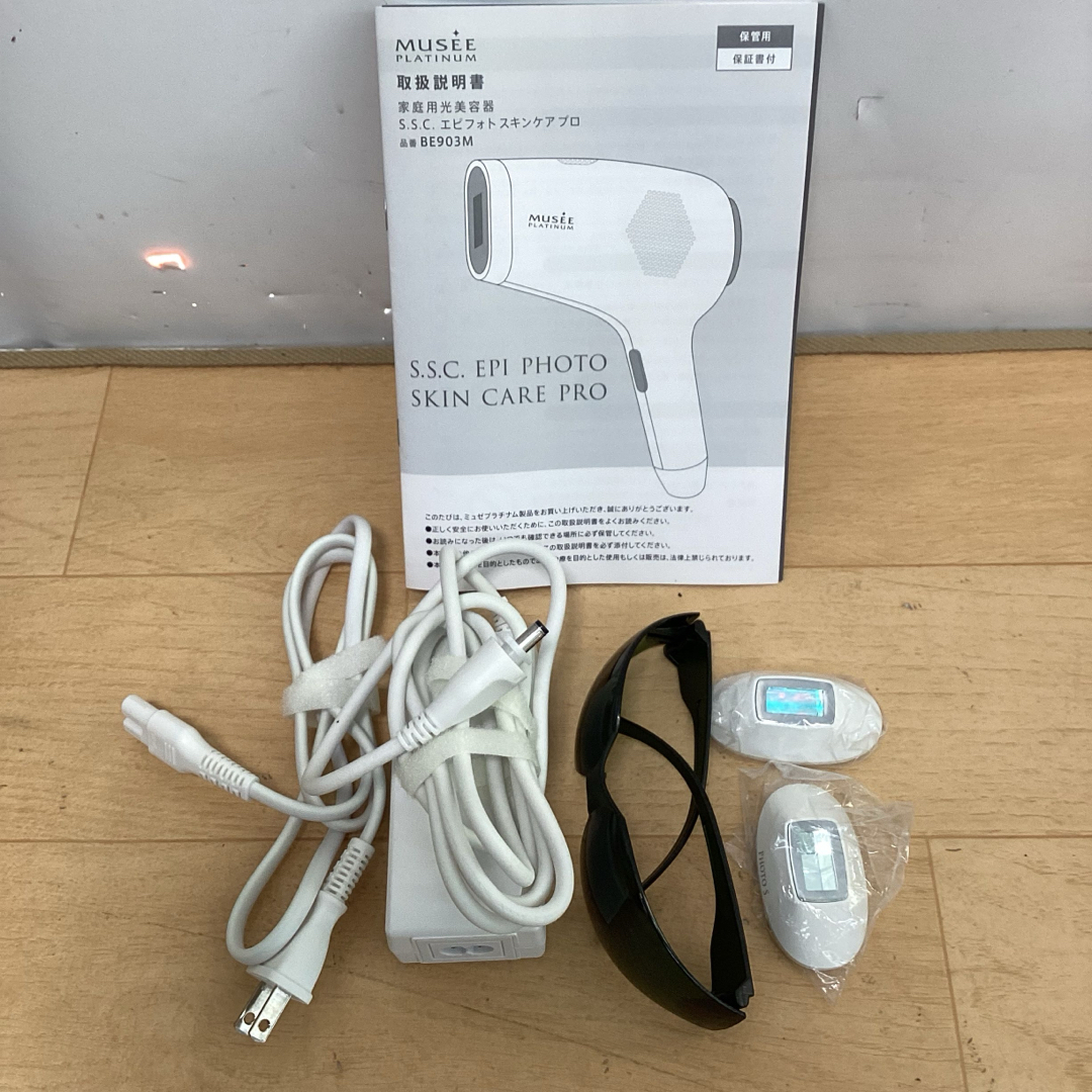 定価約15万円相当] 未使用品 ミュゼ脱毛器 ローション付き ミュゼ