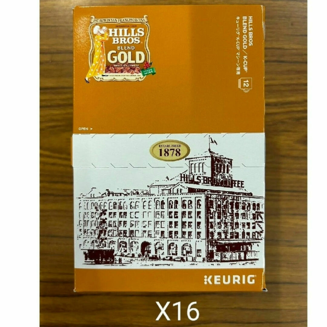 KEURIG - 超お得商品～キューリグkカップ ヒルスブレンドゴールド 16箱