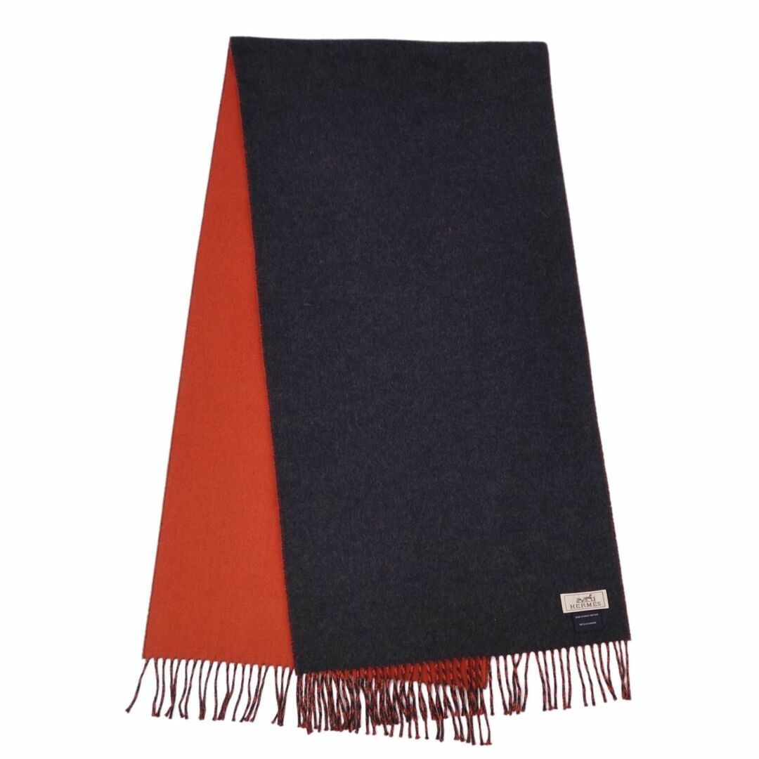 HERMES - 極美品 エルメス HERMES マフラー ストール カシミヤ100