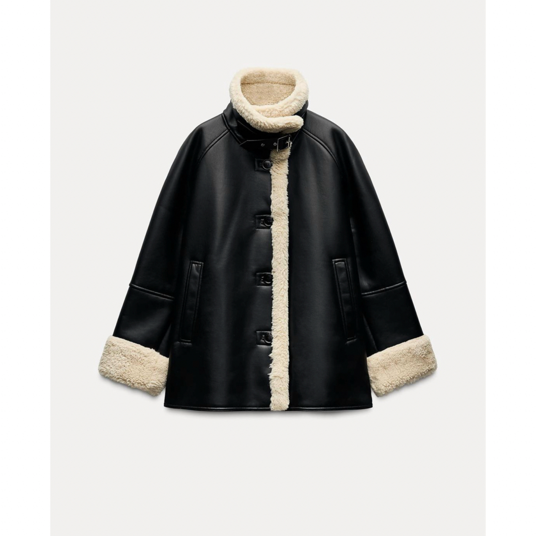 ZARA - ZARA リバーシブルフェイクレザージャケット 新品未使用 XSの