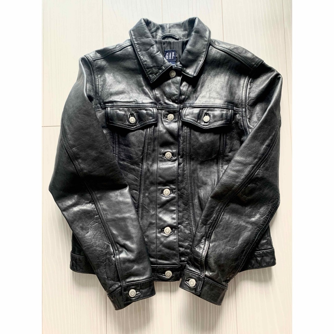 GAP - old gap レザー トラッカージャケットの通販 by R.Hshop