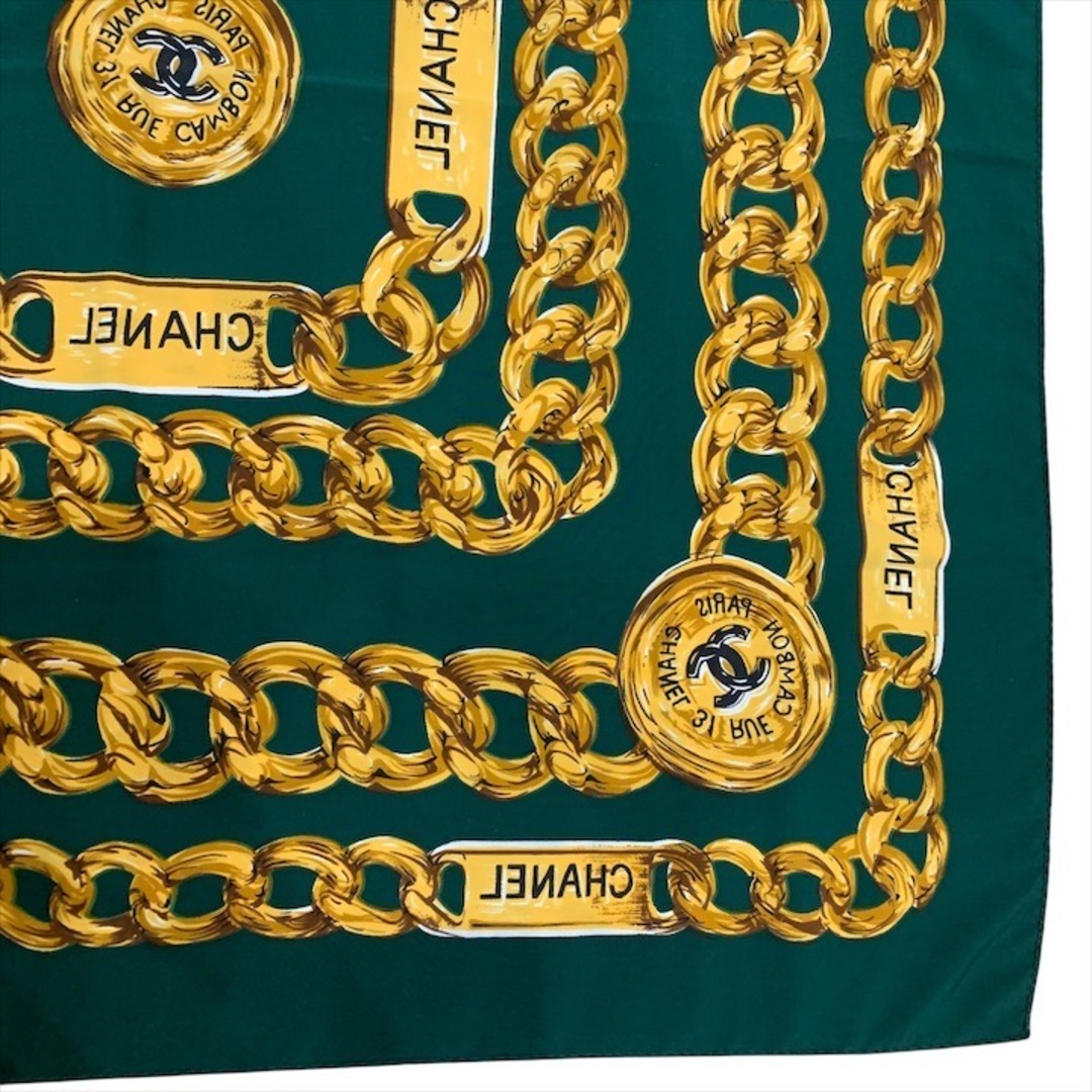 CHANEL - 美品 CHANEL シャネル ココマーク ロゴ チェーン 大判