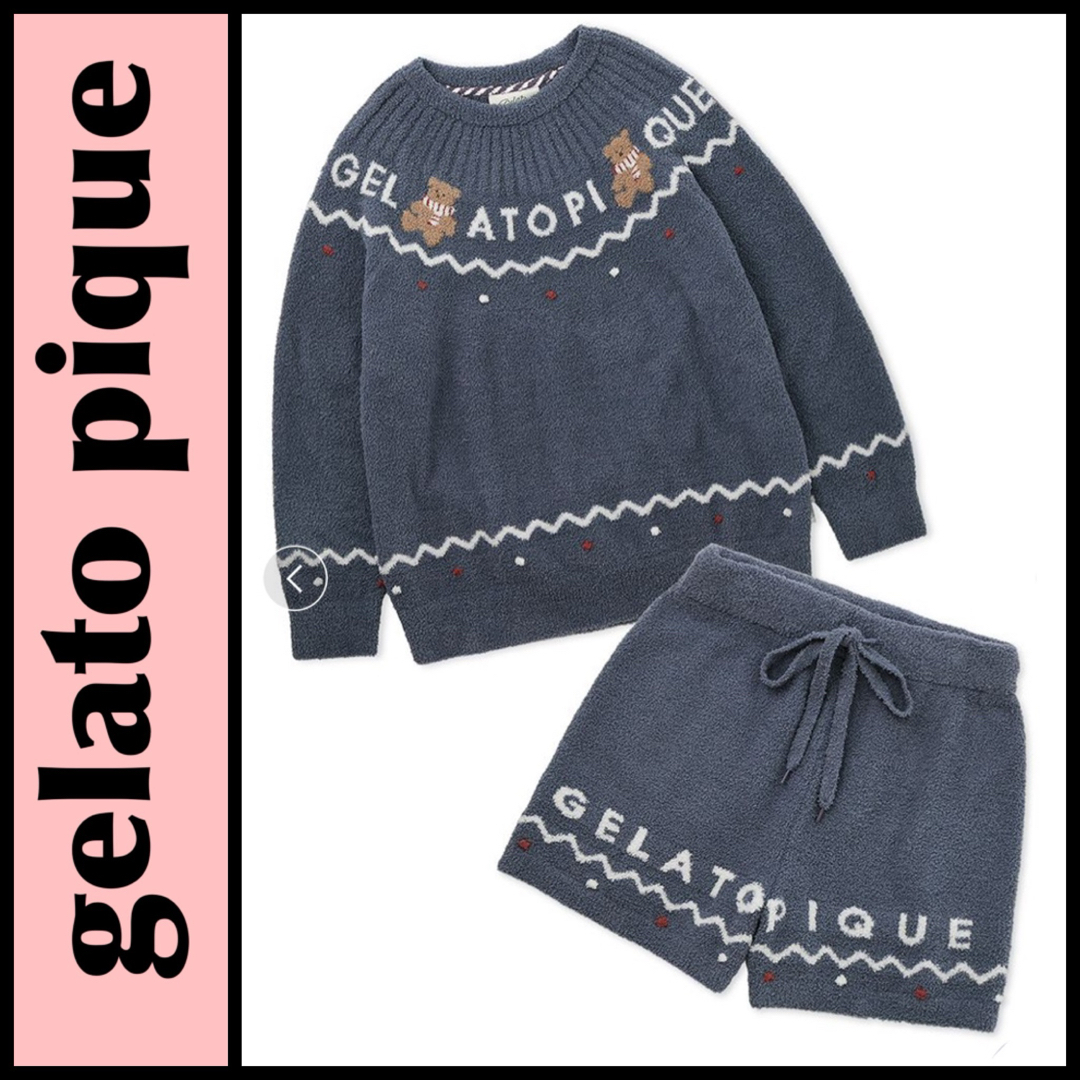 gelato pique - 新品【HOLIDAY】ジェラピケ ノルディック プルオーバー