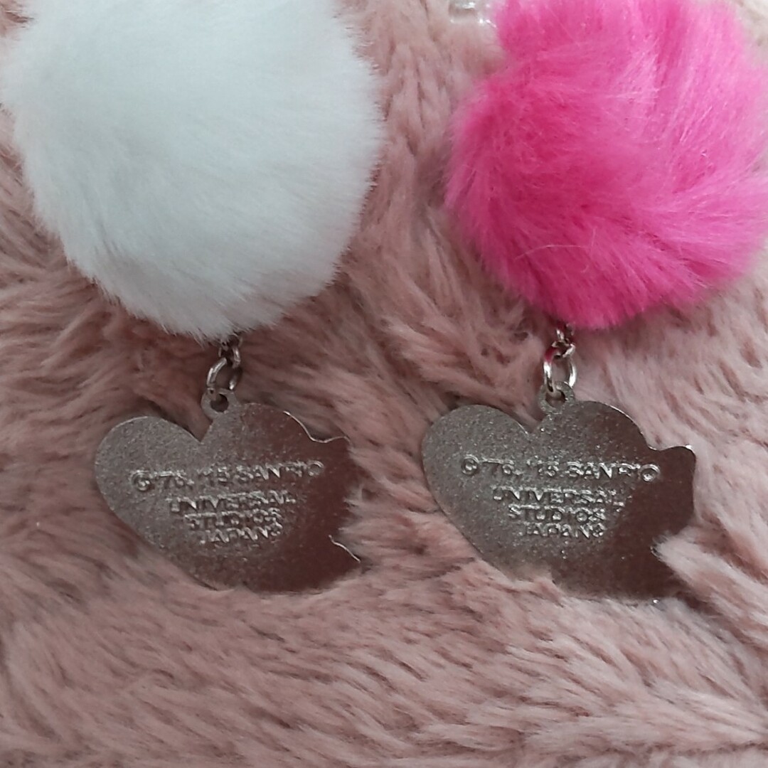 ハローキティ - キティ、ストラップ、根付け、2個セット、USJ限定