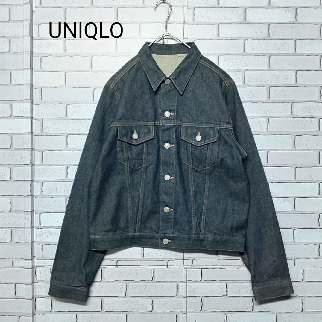 UNIQLO - 【UNIQLO】ユニクロ デニムジャケット OLD ビンテージ 90s